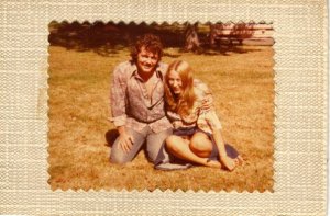 At 23 with my brother. Just before our Dad passed away.